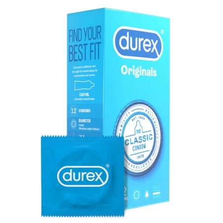 Kondómy DUREX Originals Classic 12ks