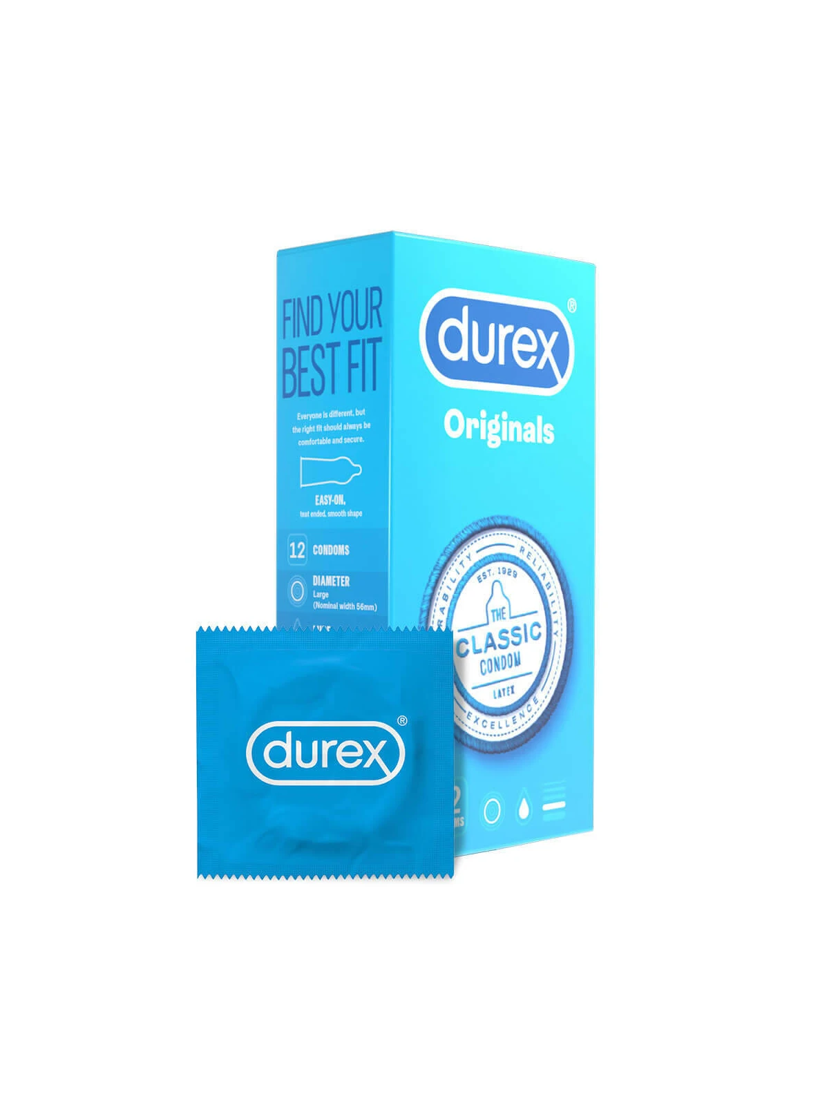 Kondómy DUREX Originals Classic 12ks