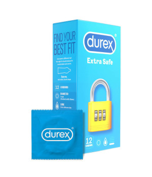 Kondómy DUREX Extra Safe 12ks
