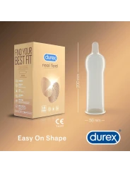 Bezlatexové kondómy DUREX Real Feel 16ks