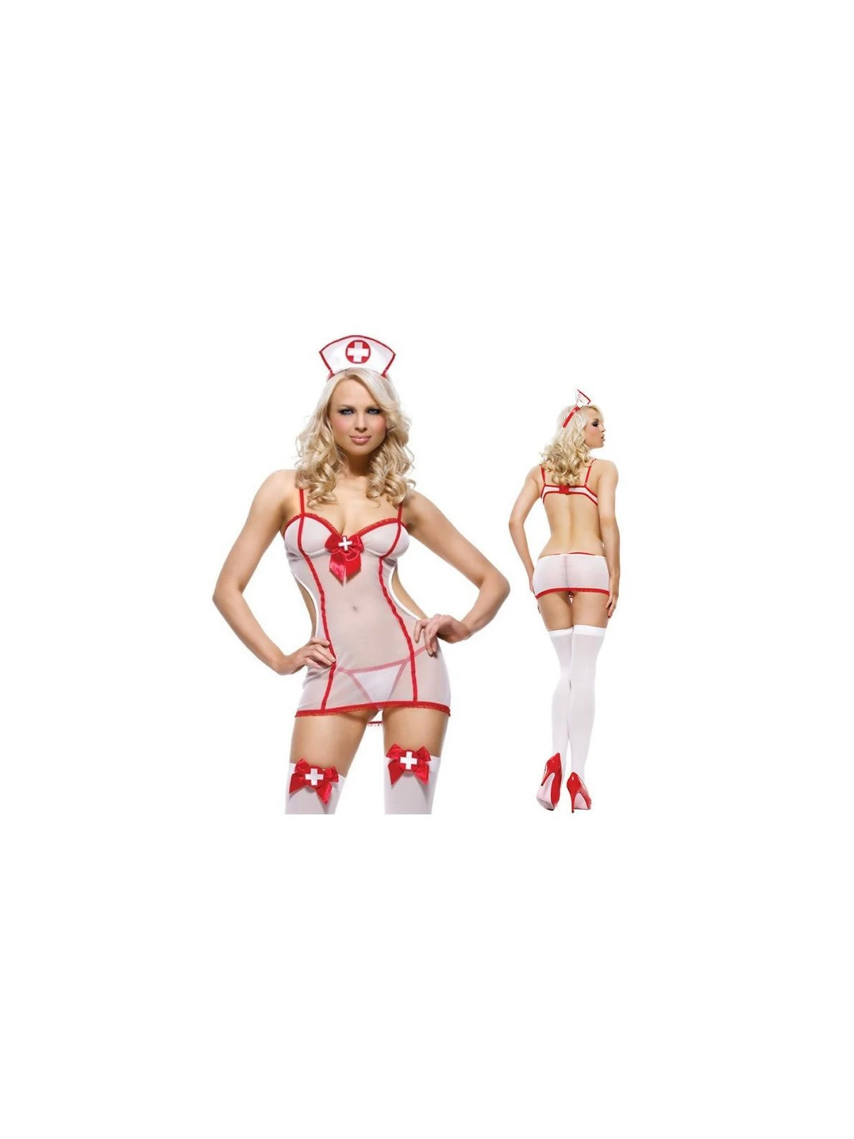 Sexi Nurse Role Play - erotický kostým sestričky