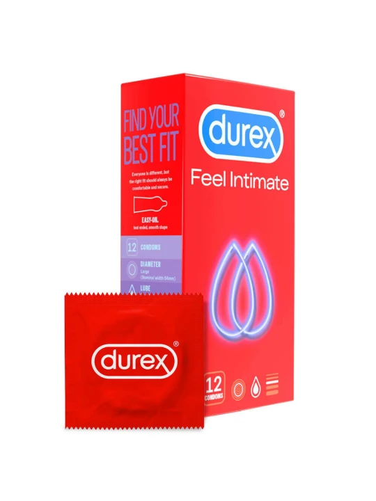 Tenkostenné kondómy DUREX Feel Intimate 12ks