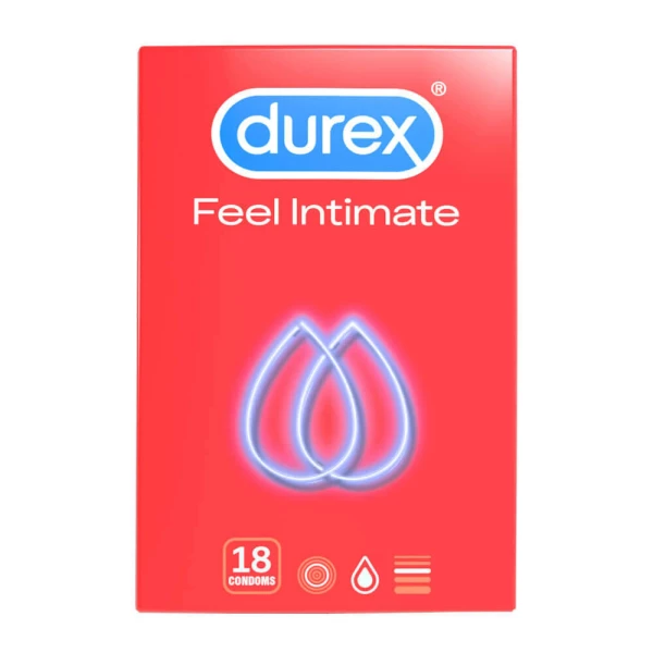 Tenkostenné kondómy DUREX Feel Intimate 18ks