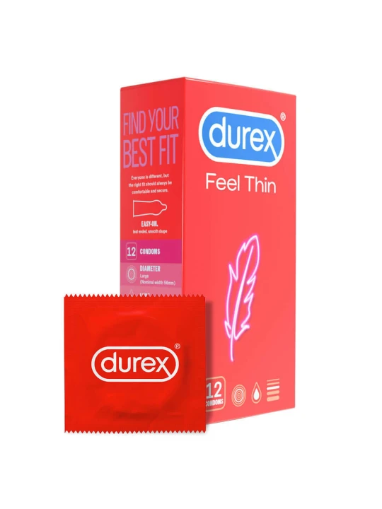 Ultra tenké kondómy DUREX Feel Thin 12ks