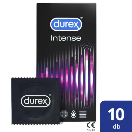 Vrúbkované kondómy DUREX Intense 10ks