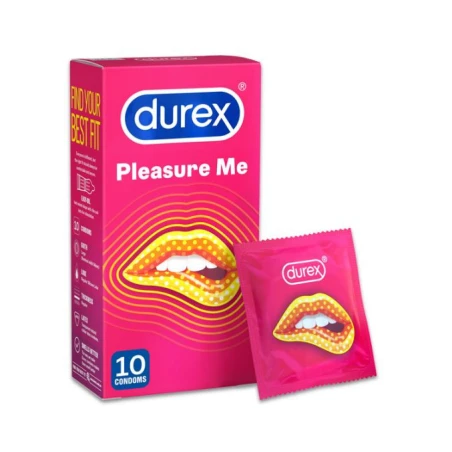 Stimulačné kondómy DUREX Pleasure Me 10ks