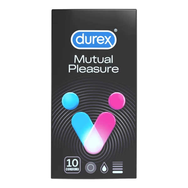 Kondómy pre dlhšiu výdrž DUREX Mutual Pleasure 10ks