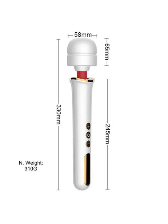 Masážna hlavica Super Powerful USB 10 Function