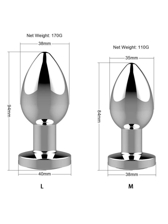 Rechargeable Butt Plug - vibračný análny kolík