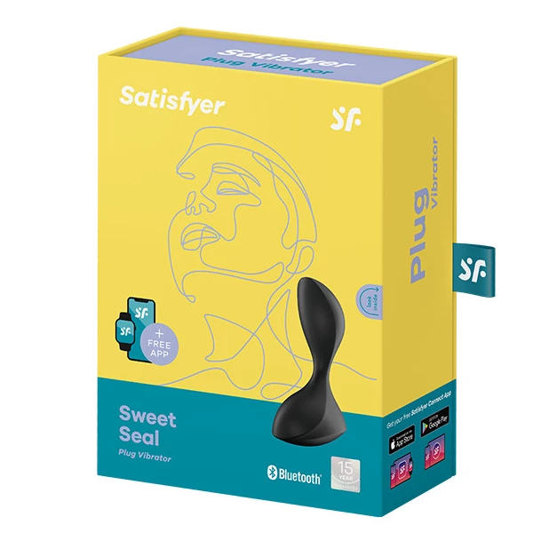 Satisfyer Sweet Seal - análny vibrátor ovládaný aplikáciou