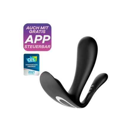 Satisfyer Top Secret Plus - vibrátor do nohavičiek s análnou stimuláciou