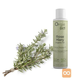 Orgie Bio RoseMary - organický masážny olej