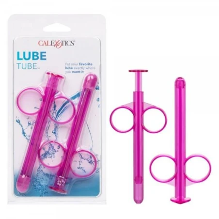 CalExotics Lube Tube Ružový - aplikátor lubrikačného gélu