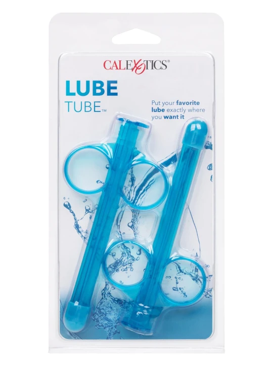 CalExotics Lube Tube Modrý - aplikátor lubrikačného gélu