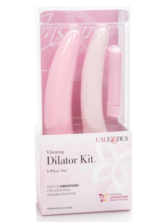 CalExotics Vibrating Dilator Kit - vibračný dámsky dilatátor