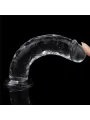 Lovetoy 7.0'' Flawless Clear Dildo - gélový priesvitný penis s prísavkou