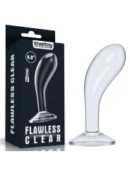 Lovetoy 6.0'' Flawless Clear Prostate Plug - stimulátor prostaty