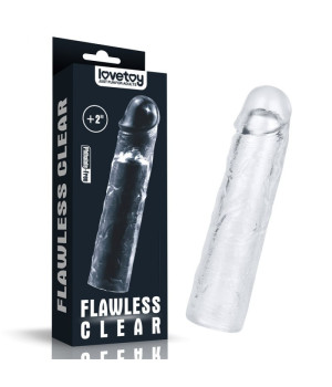 Lovetoy Flawless Clear Penis Sleeve Add 2 - návlek na penis