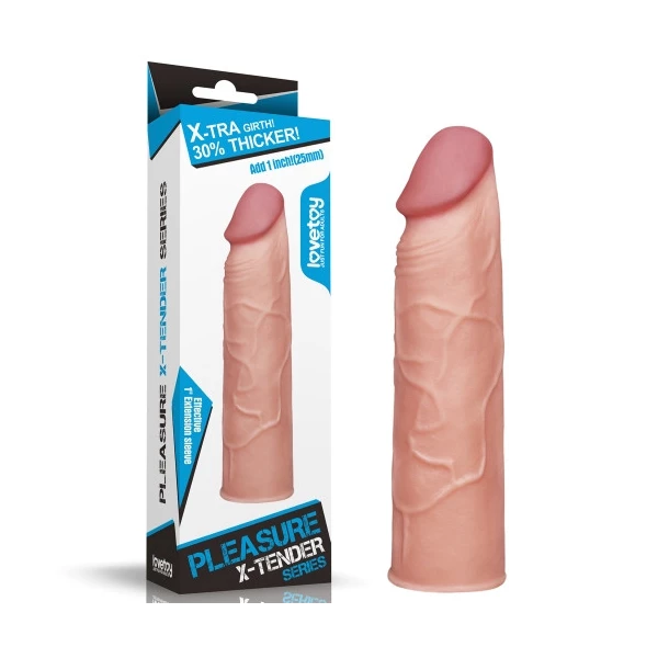Lovetoy Pleasure X-Tender Sleeve 1 - návlek na penis