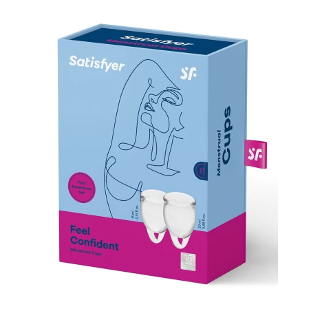 Satisfyer Feel Confident - menštruačný kalíšok