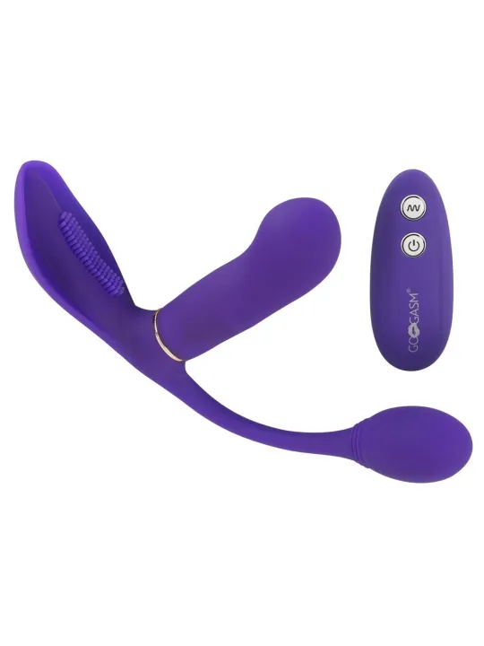 GoGasm Pussy & Ass Vibrator - multifunkčný vibrátor na stimuláciu vagíny, análu a klitorisu