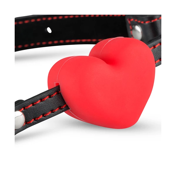 Heart Ball Gag - náustok v tvare srdca