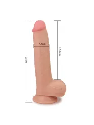 Realistické dildo s prísavkou LoveToy Skinlike Soft Dong 8