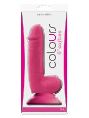 Dildo COLOURS SOFTIES 6" PINK