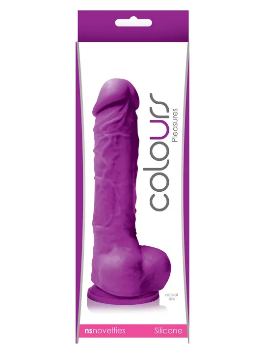 Dildo COLOURS PLEASURE 5INCH PURPLE