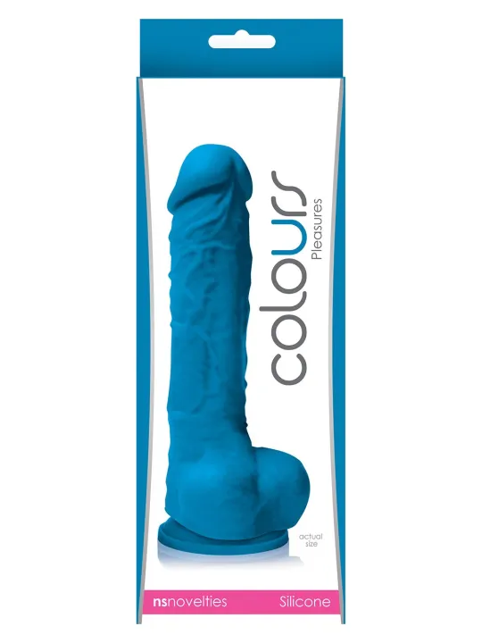 Dildo COLOURS PLEASURE 5INCH BLUE