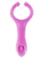 VIBRATING CLIT-STIM C-RING PURPLE