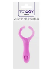 VIBRATING CLIT-STIM C-RING PURPLE