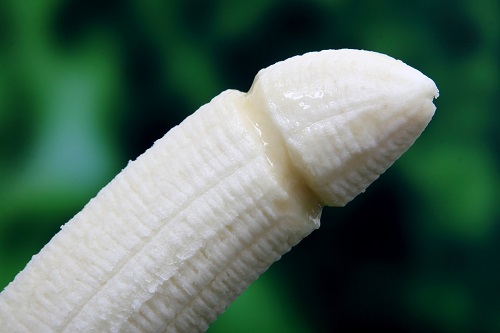 Banán ako penis.