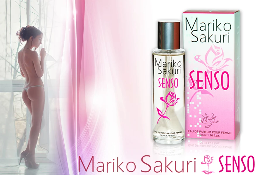 Feromónový parfém pre ženy mariko sakuri senso 50ml v našom sexshop-e
